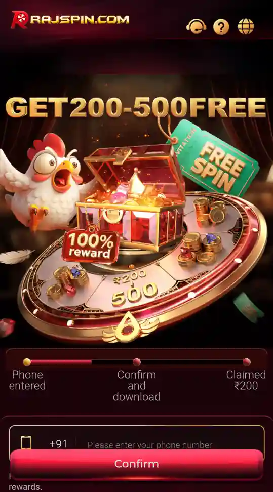 RAJSPIN Game Download App APK Android Gaming